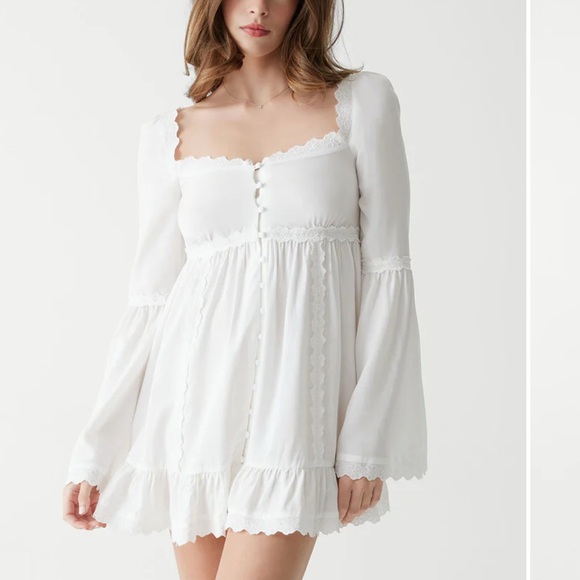 Frankie's Bikinis Dresses & Skirts - Frankie’s Bikini Sunflower mini dress NWT